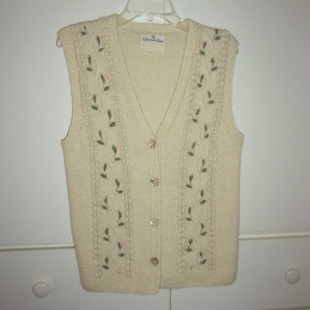 Redwood & Ross 100% Alpaca Wool Sweater Vest
